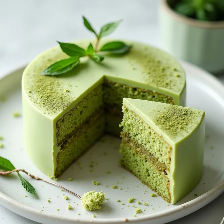 Vegan Matcha Cake Recipe