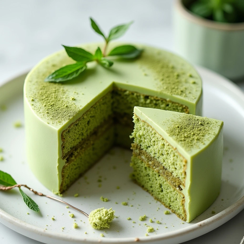 Vegan Matcha Cake Recipe