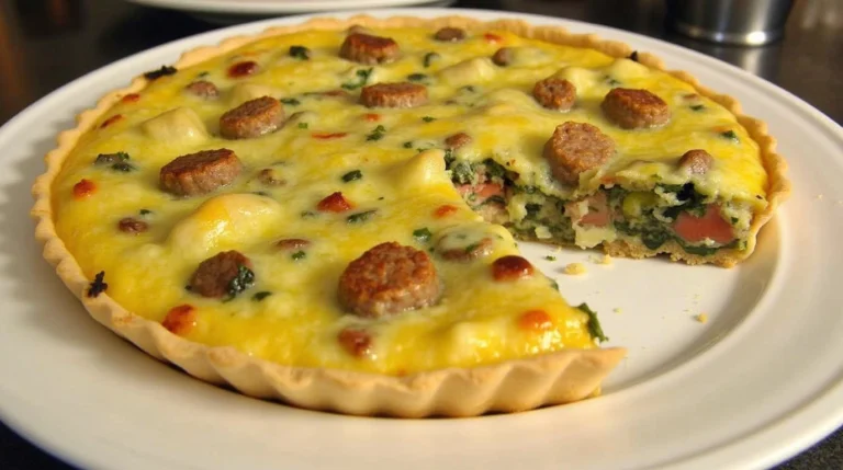 sausage quiche recipe