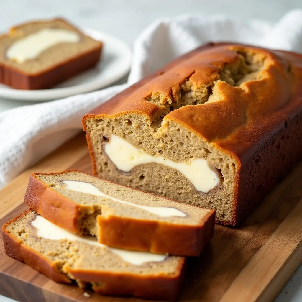 Cream Cheese Banana Bread