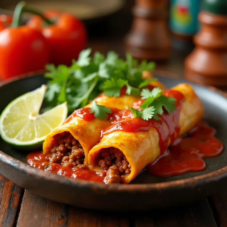 easy beef enchilada recipe