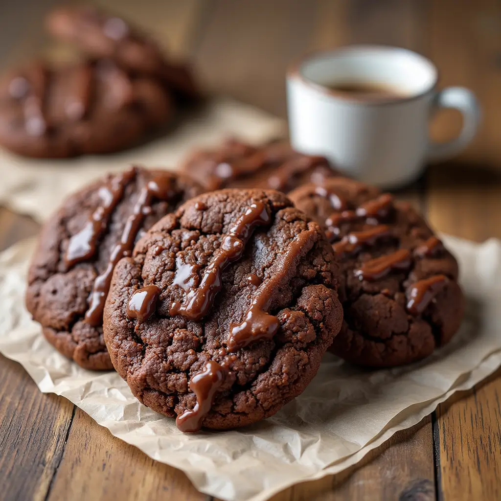 german chocolate cookies