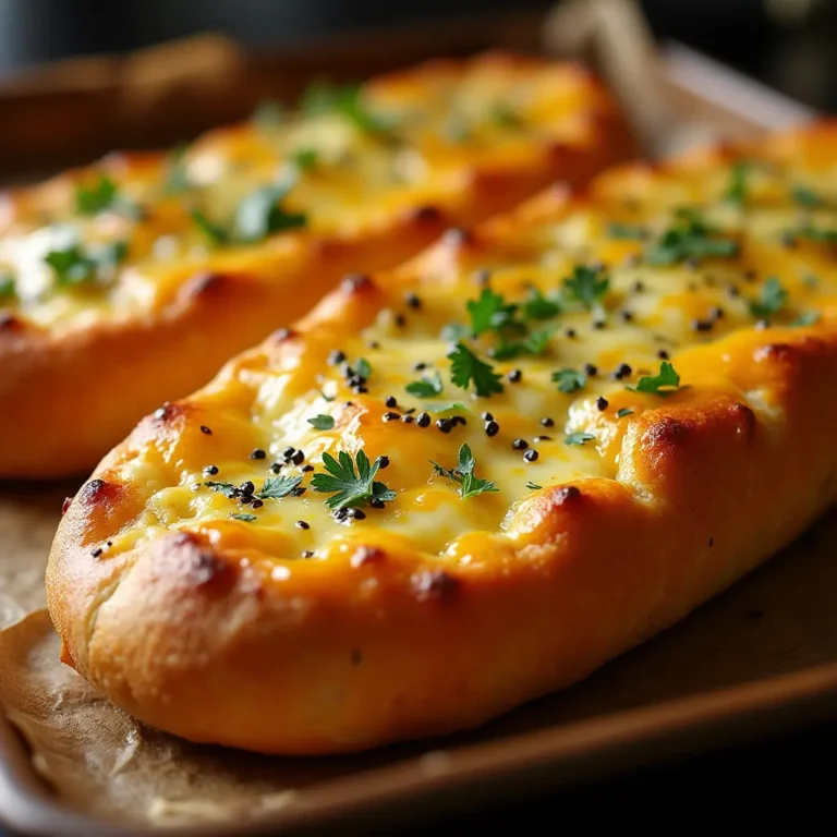 cheesy garlic bread recipe