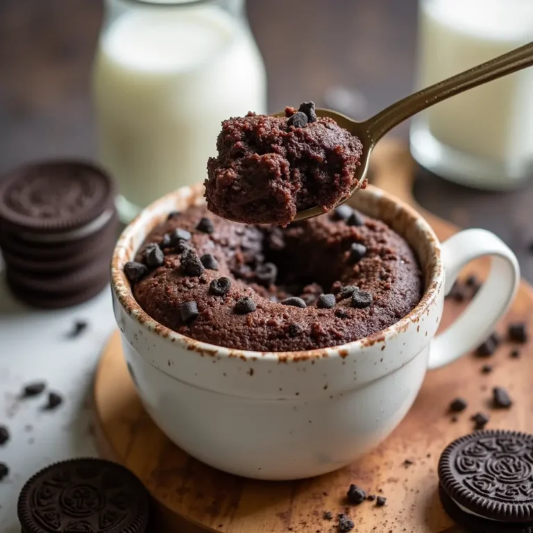Oreo Mug Cake Recipe