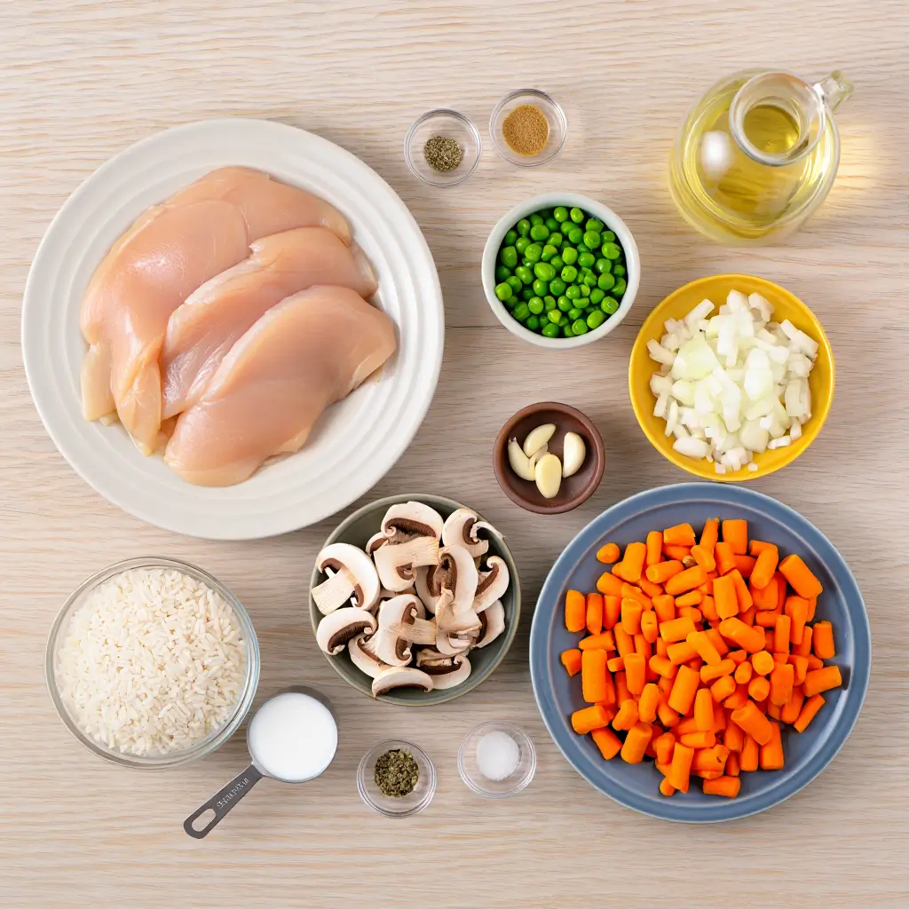 forgotten chicken and rice ingredients