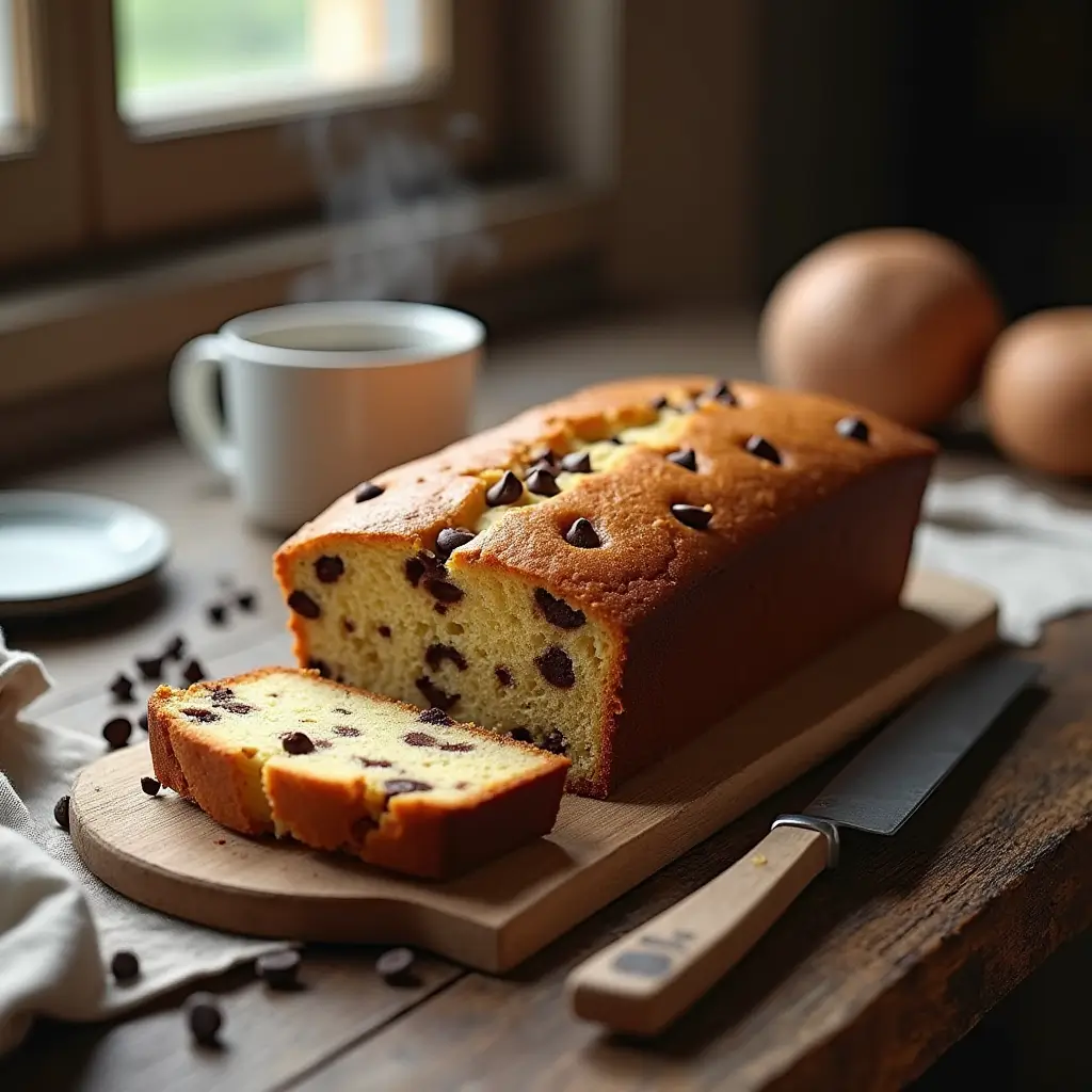chocolate chip pound cake