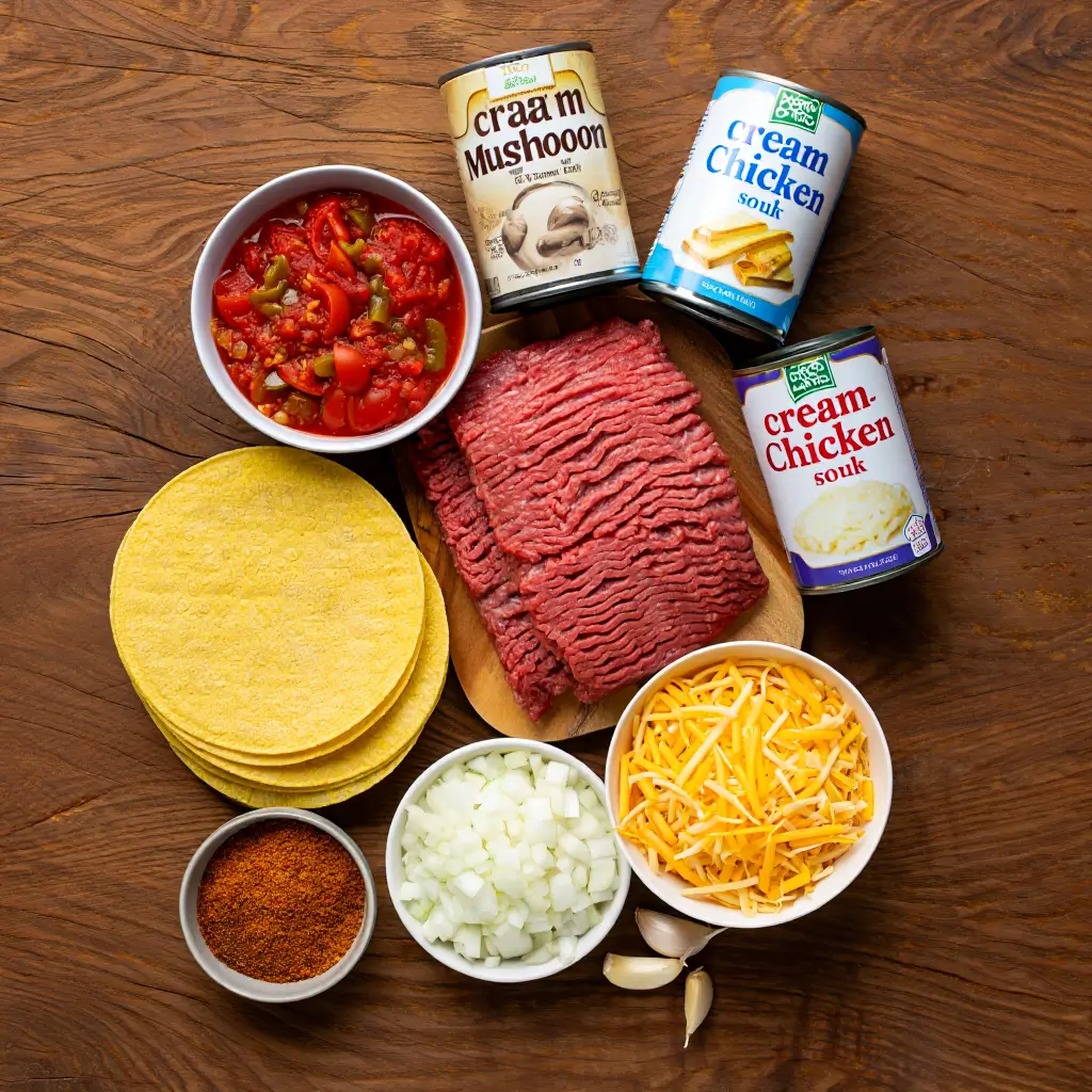 mexican white trash casserole ingredients